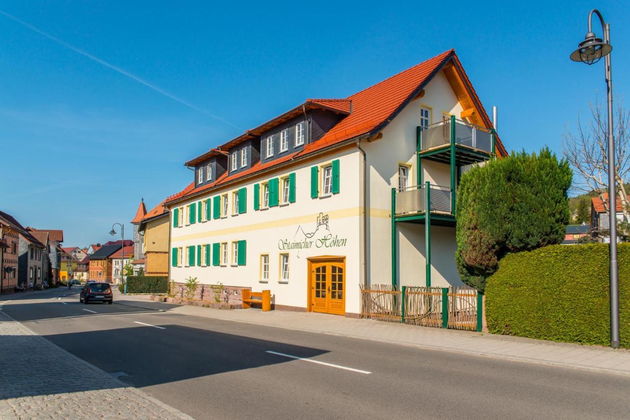 Staimicher Hoehen - Premium Appartements Kurort Steinbach-Hallenberg エクステリア 写真