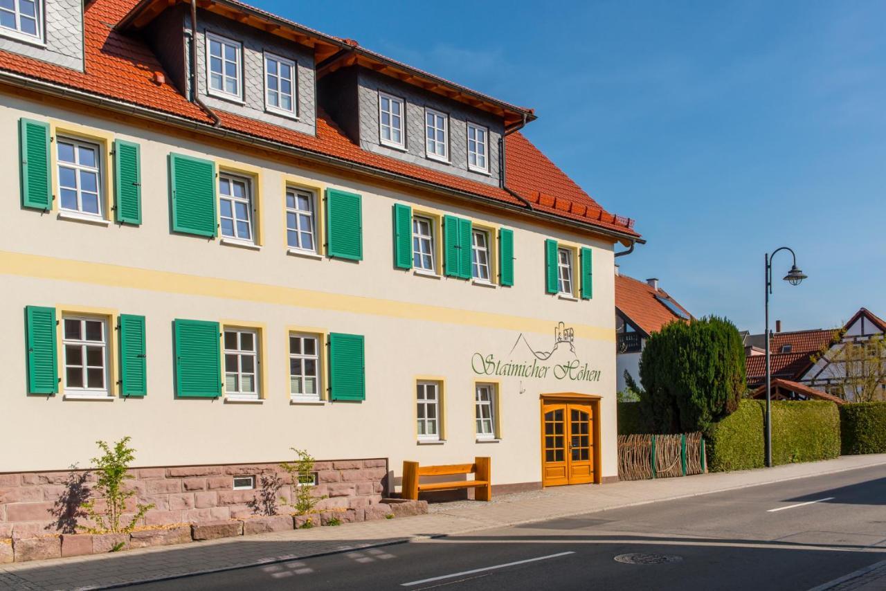 Staimicher Hoehen - Premium Appartements Kurort Steinbach-Hallenberg エクステリア 写真